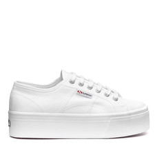 Scarpe con plateau Superga