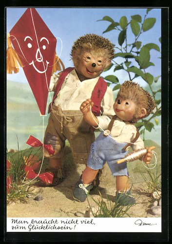 Mecki con figlio che - , sul