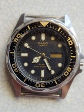 Diver Casio Dual Time Vintage Per Ricambi O Riparazione