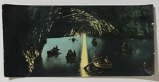 55511 599 Cartolina fuori formato - Napoli - Capri - La Grotta Azzurra - VG 1961
