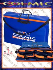Borsa portanassa Colmic Pvc Fishery K-40 orange series impermeabile 85x60x20cm