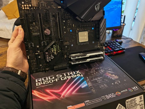 Asus rog strix b450 - rog, b450-f