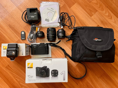 Kit fotocamera nikon - fotocamera, v1