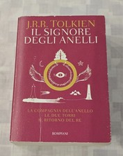 Il Signore degli Anelli J.R.R. Tolkien edizione Rossa Bompiani Giunti 2019
