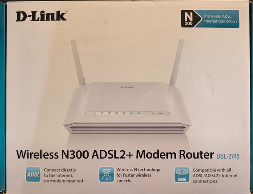 Modem router link dsl 2745 - d-link, dsl-2745