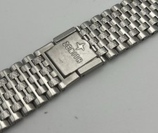 Bracciale ZENITH " N.S.A. " vintage in acciaio 1970s lunghezza 16 cm