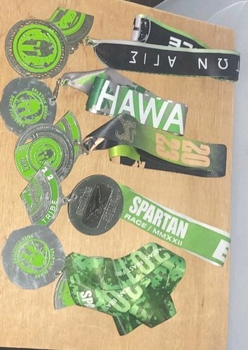 Lotto medaglie spartan race - spartan,