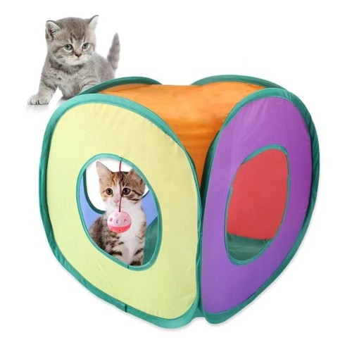 Gioco gatto tunnel tela