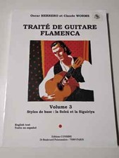 LIBRO + CD SPARTITI CHITARRA FLAMENCO guitare flamenca Vol 3 Oscar Herrero Worms