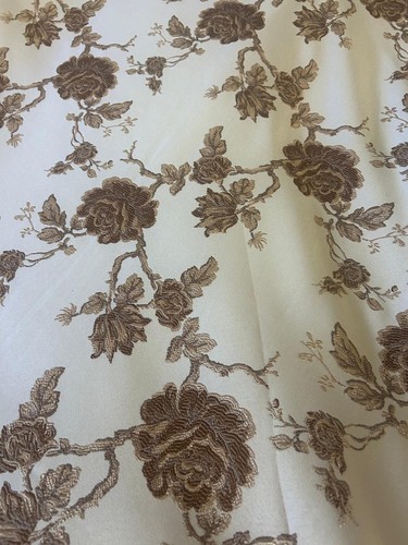Tessuto ricamato floreale - 🧵,