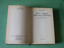 CHRISTIANE F NOI I RAGAZZI DELLO ZOO DI BERLINO 2 EDIZIONE 1983 KAI HERMANN HORS