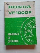 Honda VF 1000 F 1984 manuale