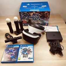 Visore VR PS4 PlayStation Completo + 2 Psmove - navigator + Astrobot + VR worlds