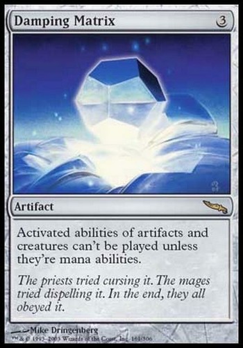 Damping matrix mirrodin - mirrodin, [