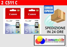 N. 2 CANON CL511 ORIGINALI