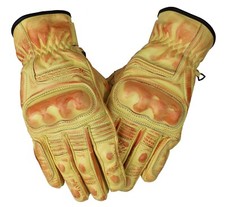 Moto Vere Manzo Pelle Guanti