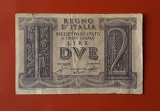 BANCONOTA 2 LIRE 14-11-1939