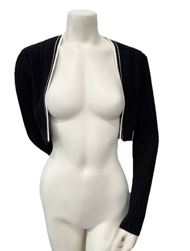 Cardigan donna blush nero