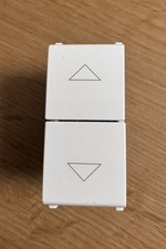 VIMAR PLANA - COMMUTATORE 2P 10AX A DUE TASTI BIANCO 14060