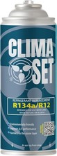 CLIMASET Sostitutiva Del Gas R134A R12- Gas Aria Condizionata Auto Kit Ricarica