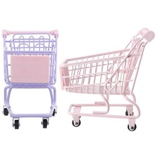  2 Pcs Carrello Per La Spesa Mini Carrelli Della Giocattolo Supermercato