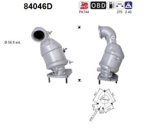 110 150 catalizzatore - 150, cv