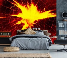 Carta da parati 3D Hot Stone R8541 autoadesiva rimovibile Luna