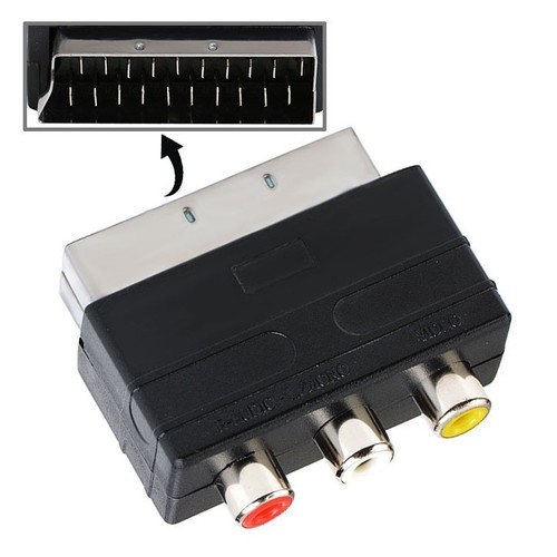 Adattatore scart convertitore - adattatore,