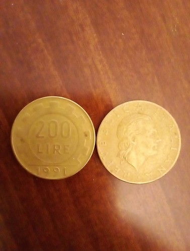 200 lire timone 1991 - 200,