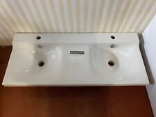 LAVABO DOPPIA VASCA SOSPESO