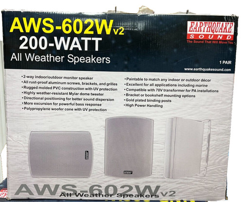 Earthquake sound aws - earthquake, aws-602wv2
