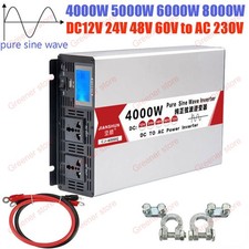 Inverter 8000W 4000W Max 12V