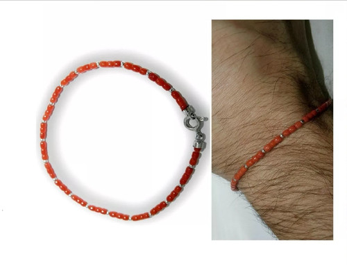 Bracciale corallo rosso - bracciale,