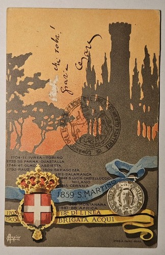 Cartolina militare 18 - militare,