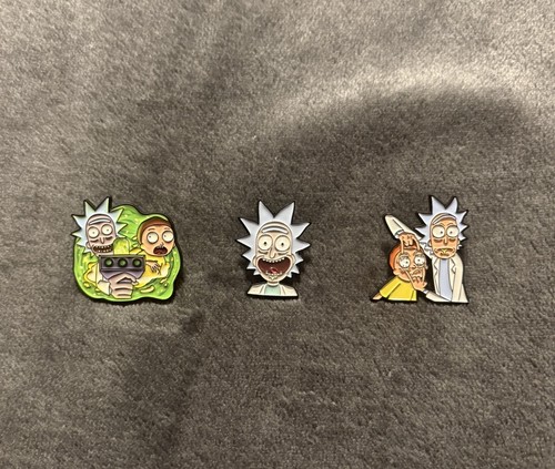 Set rick and morty - morty, enamel