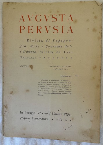 Augusta perusia periodico - perusia,