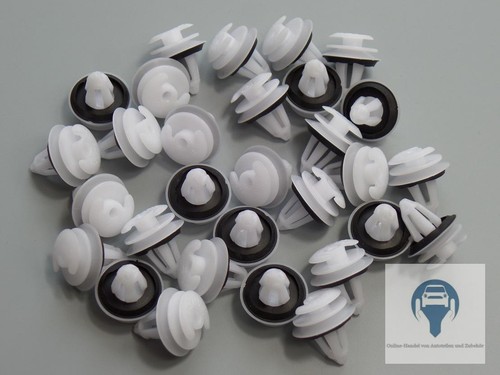 10x pannello porta clips - 10x, bmw