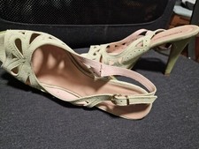 Sandali donna eleganti tacco 10,5cm, mis 39, Marca Marigo, pelle, mai indossate