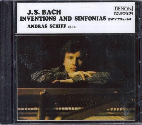 Bach inventions sinfonias cd - inventions, &