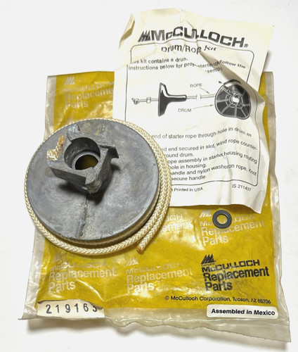 Mcculloch recoil pull - mcculloch, starter