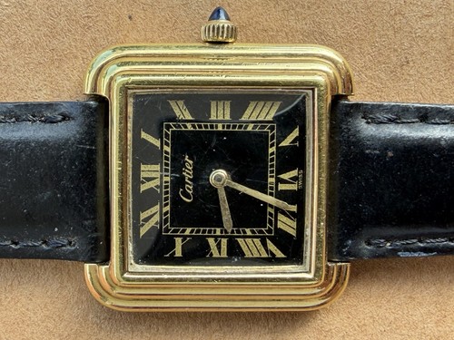 Cartier stepped tank - tank, pre-must