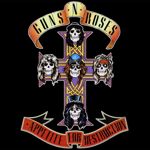 Adesivo sticker guns roses - adesivo,
