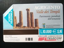 Scheda telefonica agrigento - scheda,