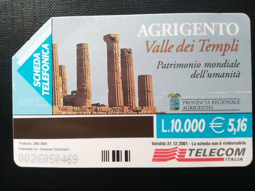 Scheda telefonica agrigento - telefonica,