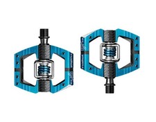 Pedali MTB sgancio rapido CrankBrothers Mallet Enduro azzurro