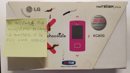 Cellulare chocolate kg800 - lg,