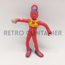 Vintage Bendies Toys - Bendable VOLTES V VULTUS 5 - Red Robot Anni 80