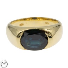 Anello in oro giallo uomo