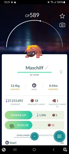 Pokemon maschiff non - pokemon,
