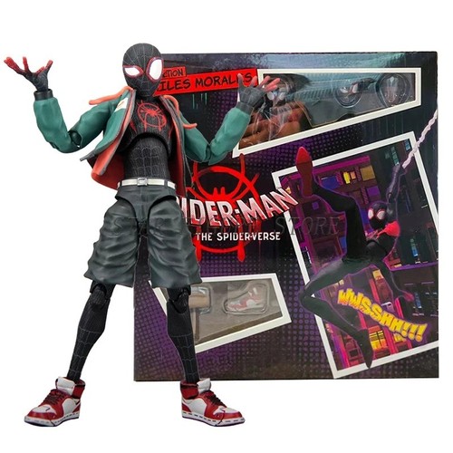 Action figure spiderman - figure, miles
